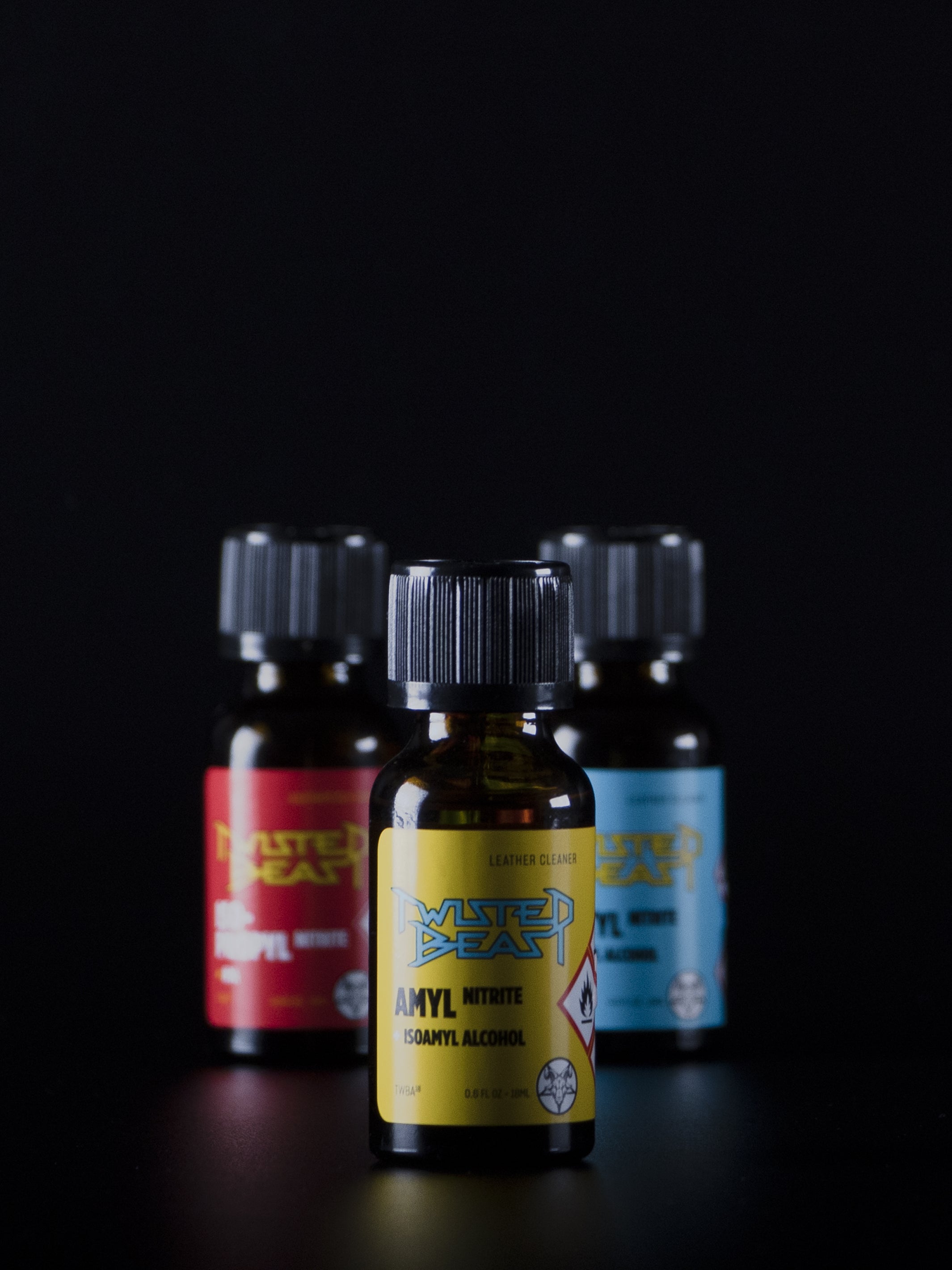 picture of three bottles of poppers for sale