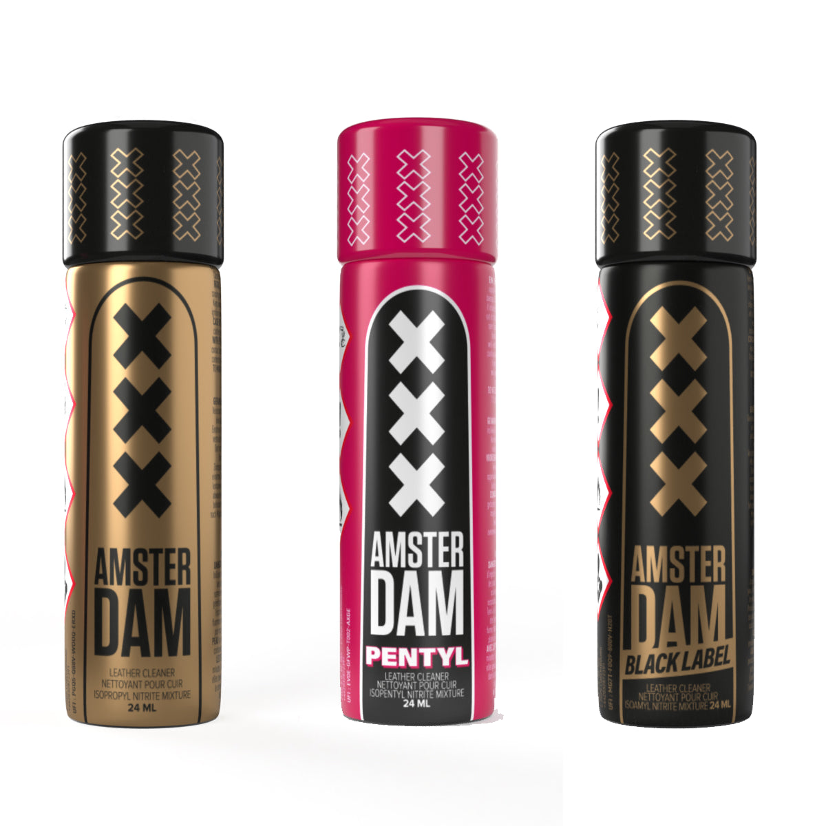 Amsterdam Slim Triple Pack, POPPERS UK, POPPERS USA, FREE DELIVERY, NEXT DAY DELIVERY
